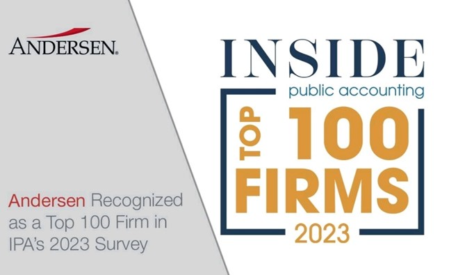 Andersen Recognized as a Top 100 Firm in IPA’s 2023 Survey